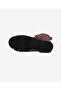 Women's Brown Genuine Leather Military Boots 5K2Ub33981 - 5