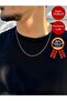 Arpa Model Premium Imported 316L Steel Chain Necklace – Tarnish-Resistant Stainless – Comes with Box - 4
