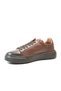 Mn.1091 Genuine Leather High Sole Casual Men's Shoes - 3