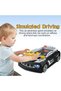 Baby Musical Steering Wheel Toy, Toddler Simulated Racing Car Game With Sound,BLACK) - 3