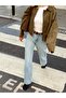 Oversize Crop Suede Coat - 2