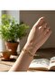 Stylish Women's Bracelet with Large Rings Elegant and Modern Design - 3