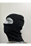 Black Cold Weather Protective Unisex Balaklava Mask – Thermal Knit - 3