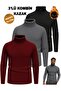 Men's Slimfit Full Lycra High Neck Turtleneck Sweater