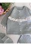 100% Cotton Baby Girl Newborn 5-Piece Hospital Take-Home / Bodysuit Set / Mevlit Outfit - 6