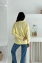 Polo Neck Half Placket Buttoned Hair Braided Knitwear Sweater Aw25Kz0022 - 6