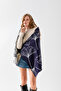 Leaf Pattern Shoulder Wrap, Stylish Comfortable Shoulder Wrap Suitable for Dual Use, Knitwear Shoulder Wrap, Shoulder Wrap - 4