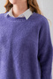 Crew Neck Oversize Boucle Knit Sweater - Comfortable and Stylish |   Quality Knitwear |   Trend Sweater - 7