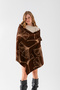 Leaf Pattern Shoulder Wrap, Stylish Comfortable Shoulder Wrap Suitable for Dual Use, Knitwear Shoulder Wrap, Shoulder Wrap - 2