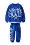 New Season Boys' Printed Model Top and Bottom Tracksuit Set