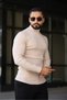 Men's Half-Thigh Knitwear Sweater - 3