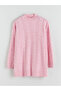 Lcw Modest High Neck Self Patterned Women's Knitwear Tunic - 5