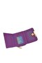 Black Leather Women's Wallet – Gold Detailed, Multi-Compartment Casual Wallet - 4