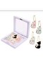 Loop Locator Knitting Marker Bookmark Cat with Pearl - 4