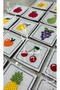Embroidered Memory Matching Felt Card - Memory Card - Preschool Intelligence Card - 3