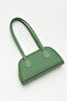 Women's Shoulder and Hand Bag – Half Moon Model, Zippered, Casual and Stylish - 4
