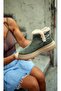 15400 Genuine Leather Harness Detail Fur-Lined Orthopedic Flat Sole Ankle Boot
