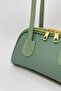 Women's Shoulder and Hand Bag – Half Moon Model, Zippered, Casual and Stylish - 2
