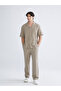 Xside Brown Comfortable Fit Men's Pants