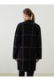 Plus New Season Shawl Collar Plaid Women's Knitwear Cardigan - 5