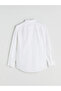 Regular Fit Long Sleeve Dobby Men's Shirt - 6