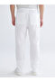 White Comfortable Fit Men's Trousers - 4