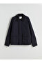 Lcw Vision Navy Blue Velvet Collar Men's Jacket - 6