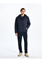 Navy Blue Standard Fit Hooded Men's Puffer Coat - 2