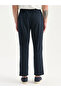 Standard Fit Linen Look Men's Trousers - 4