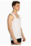 Tutku-Men's Classic Combed Cotton Undershirt White New Season (12 Pieces Economic Package) - 2