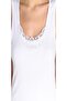 Tutku-Women's White Thick Strap Ribbed Undershirt 10-Piece Pack - 5