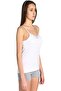 Tutku-Women's 6-Piece White Rope Strap Laced Undershirt Mrt0139B6 - 2