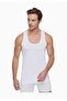 Tutku-Men's White 6-Piece Undershirt 100% Cotton New Season - 2