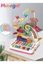 7 in 1 Early Education Toys with Keyboard,Animal Adventure Plastic Toy,Educational Piano and Bead Ma - 6