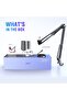 A6T Streaming USB Condenser Microphone Kit (White) - 6