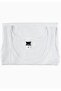Tutku-Boy's White Ribbed 100% Cotton Undershirt New Season (7 Pieces Economic Package) - 2