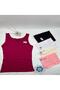Tutku-Jacquard Thick Strap Undershirt 1 Piece - 2