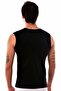 Tutku-Men's Black 3-Piece Tutku V-Neck Cotton Undershirt 0401 - 2