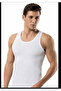 Tutku-Elit Men's White Sports Singlet - 3