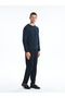 Vizyon New Season Crew Neck Checkered Men's Knitwear Sweater - 2