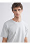 Crew Neck Printed Combed Cotton Men's T-Shirt - 4