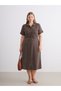 Özmarka New Season Belted Shirt Dress - 2