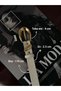 Desen Tokali Gold Belt, Jacket Belt, Pants Belt, Casual Belt - 3