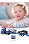 Emergency Vehicle Toy Playsets with Police Car and Rescue Helicopter Friction Powered Rescue Vehicle - 7