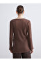 Ozmarka New Season V-Neck Textured Women's Cardigan - 4