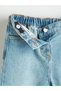 Two Mt Shop Quality Lcw Kids Indigo Elastic Waist Adjustable Girls' Jean Pants - 4