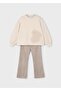 Girl's Tights Set 4-8 Years Old Ecru - 2