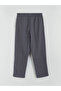 Lcwaikiki Women's Classic Elastic Waist Textured Trousers - 8