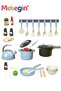 32PCS Kitchen Pretend Play Toy, Cooking Playset with Rich Accessaries, Play Food Set, Fun Pretend Ro - 2