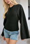 Women's Long-Sleeve Waist-Fitted Blouse - 5